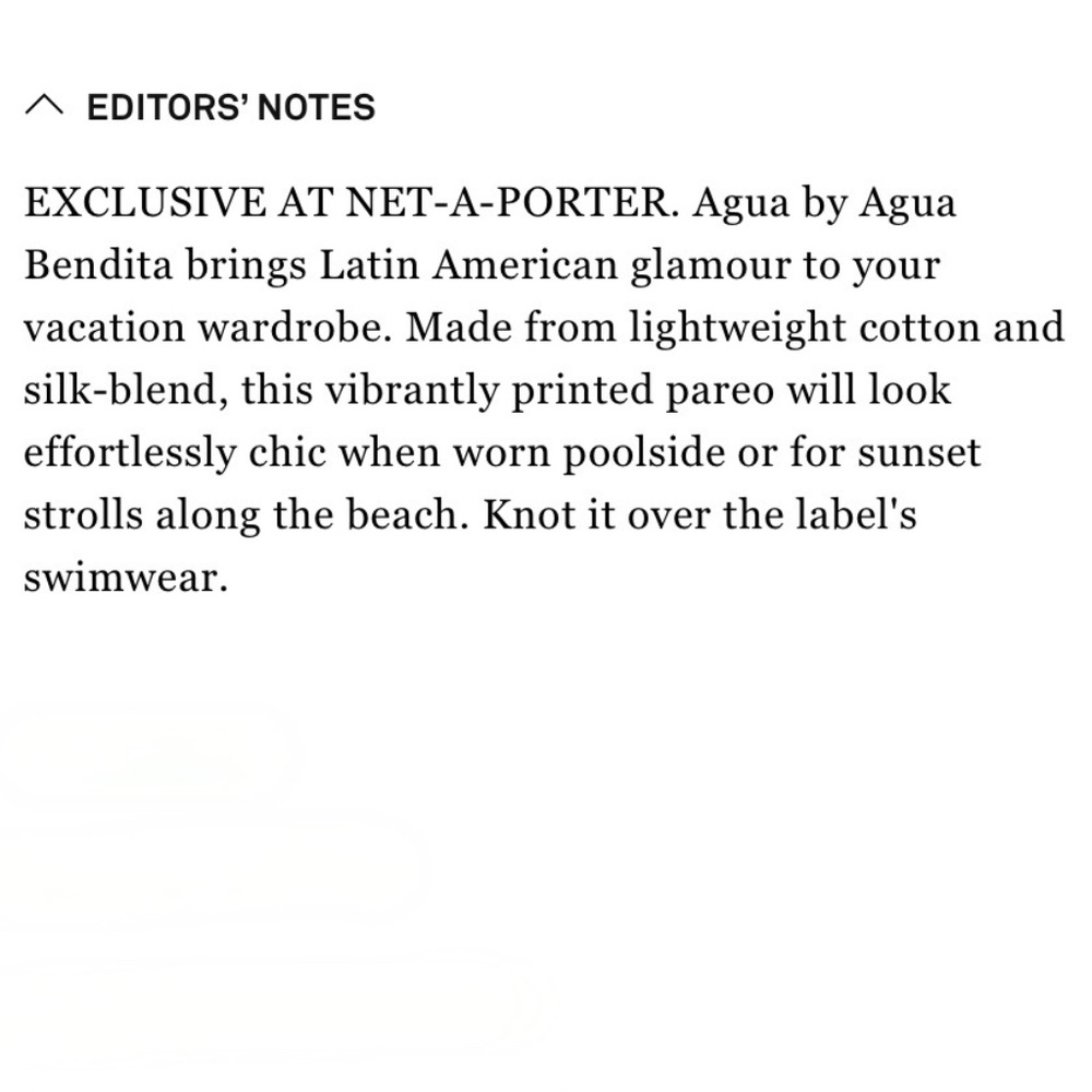 Agua by Agua Bendita Lavanda Cotton & Silk Blend Pareo and swimsuit in size M. - Picture 6 of 14